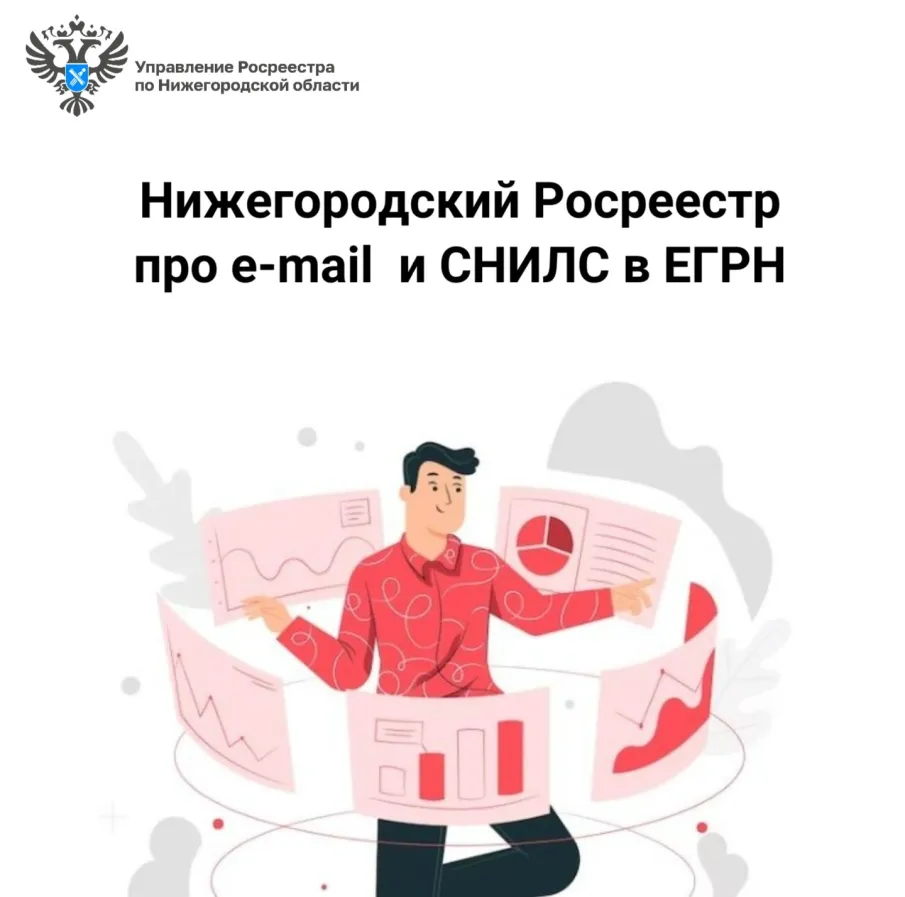 Нижегородский Росреестр про e-mail  и СНИЛС в ЕГРН
